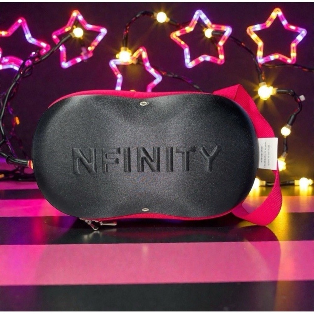 CASE ONLY NFINITY Infinity Vengeance Cheer Shoe Holder Case Bag Sz 6 Black Pink